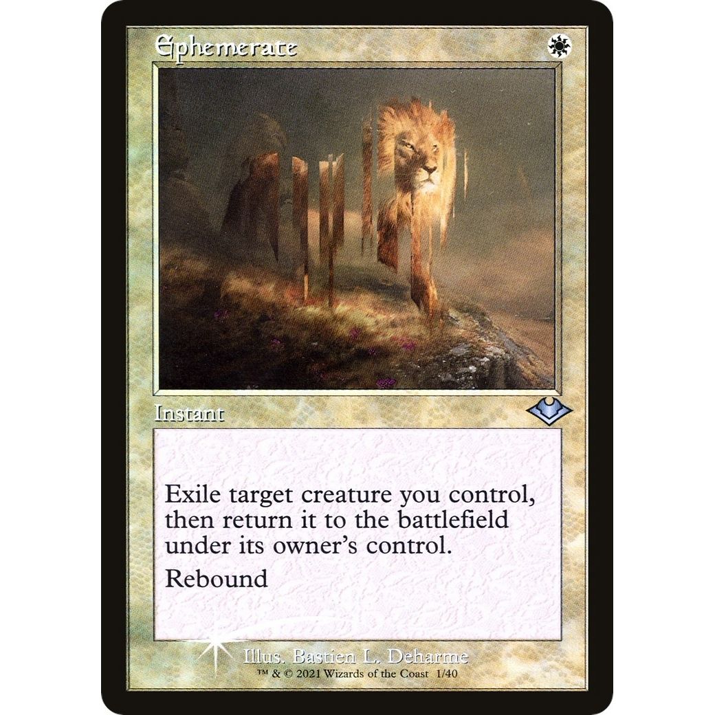 Image for Ephemerate (Retro Frame) (1) (MH1) - Magic: The Gathering