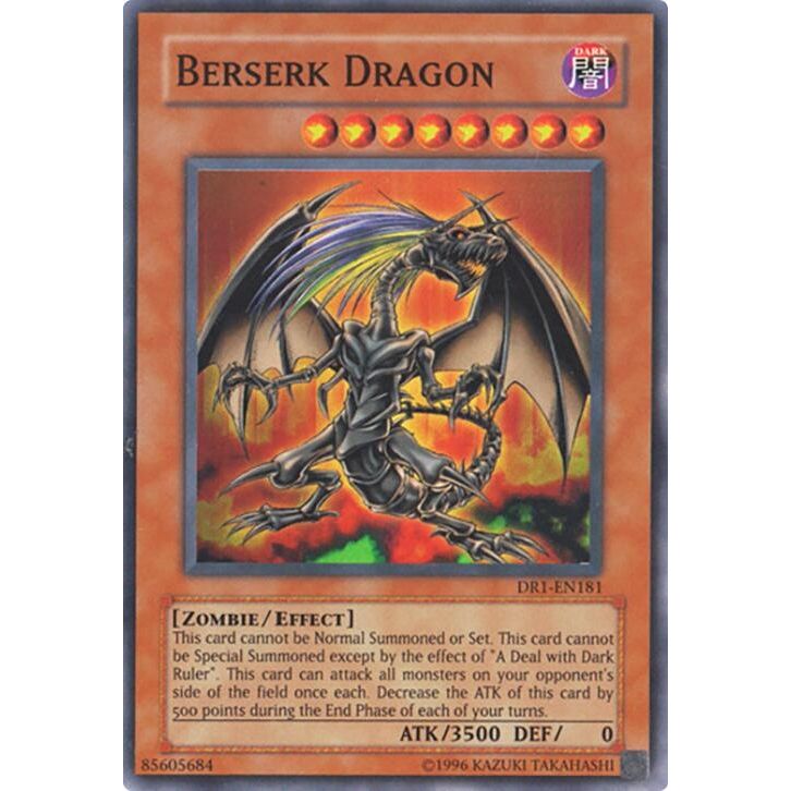 Image for Berserk Dragon (DR1-EN181) (DR1) - YuGiOh