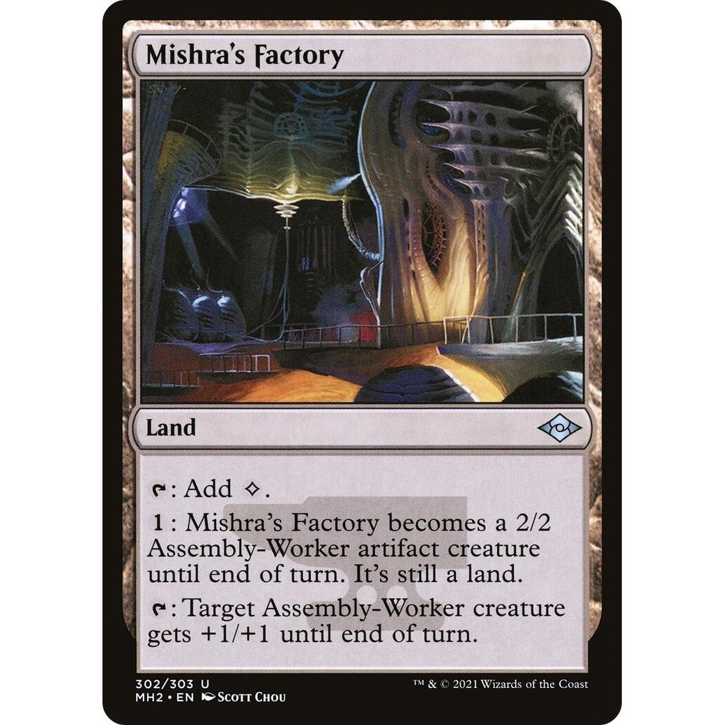 Image for Mishra's Factory (302) (MH2) - Magic: The Gathering