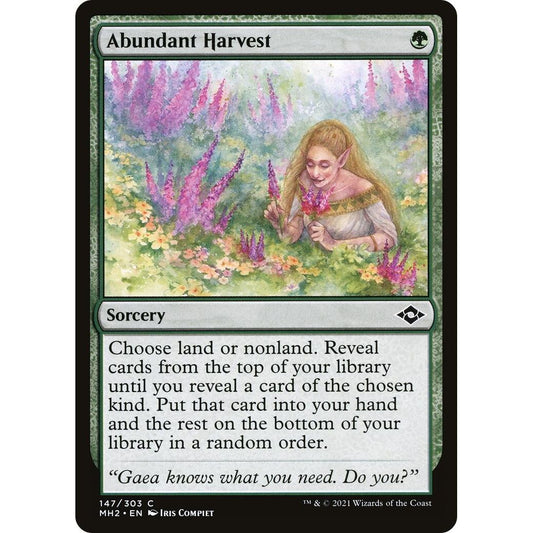 Image for Abundant Harvest (147) (MH2) - Magic: The Gathering