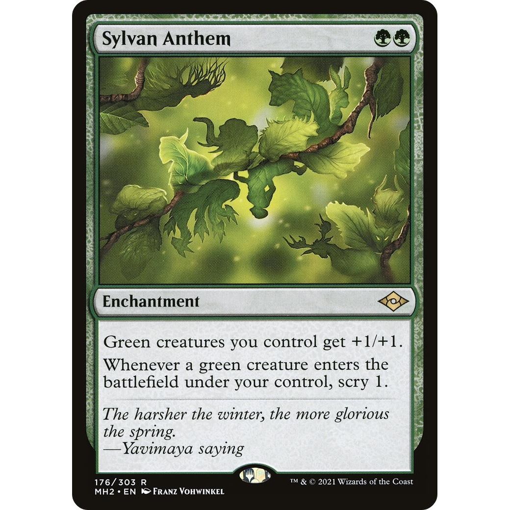 Image for Sylvan Anthem (176) (MH2) - Magic: The Gathering
