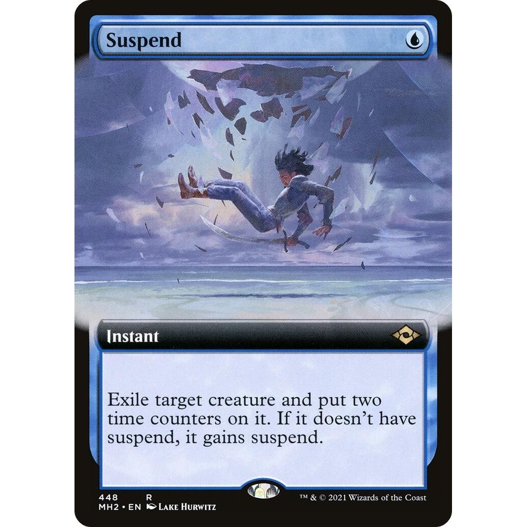 Image for Suspend (Extended Art) (448) (MH2) - Magic: The Gathering
