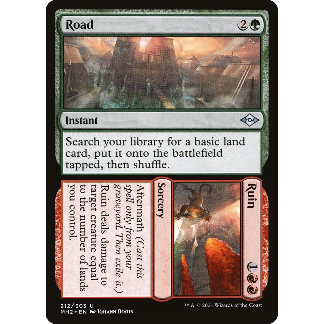 Image for Road // Ruin (212) (MH2) - Magic: The Gathering