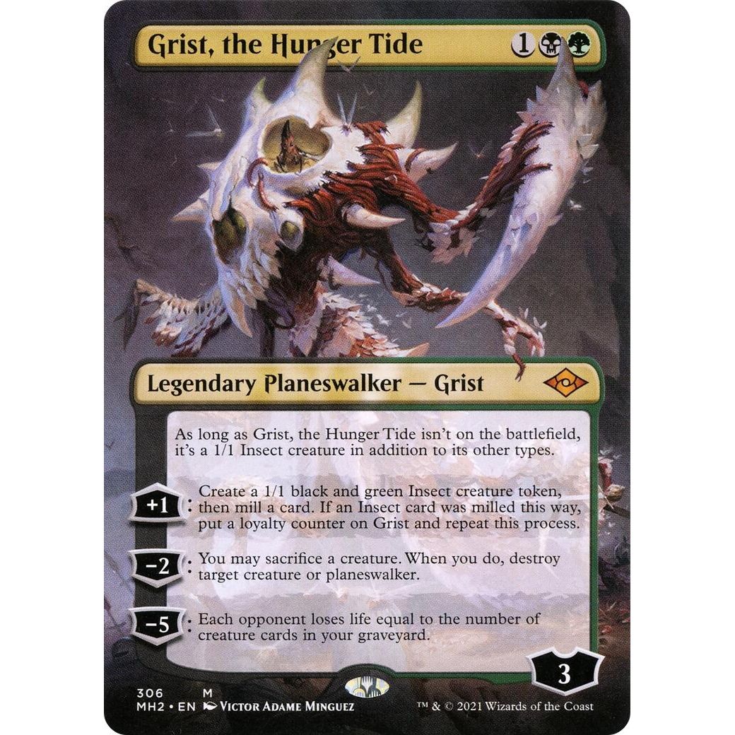 Image for Grist, the Hunger Tide (Borderless) (306) (MH2) - Magic: The Gathering