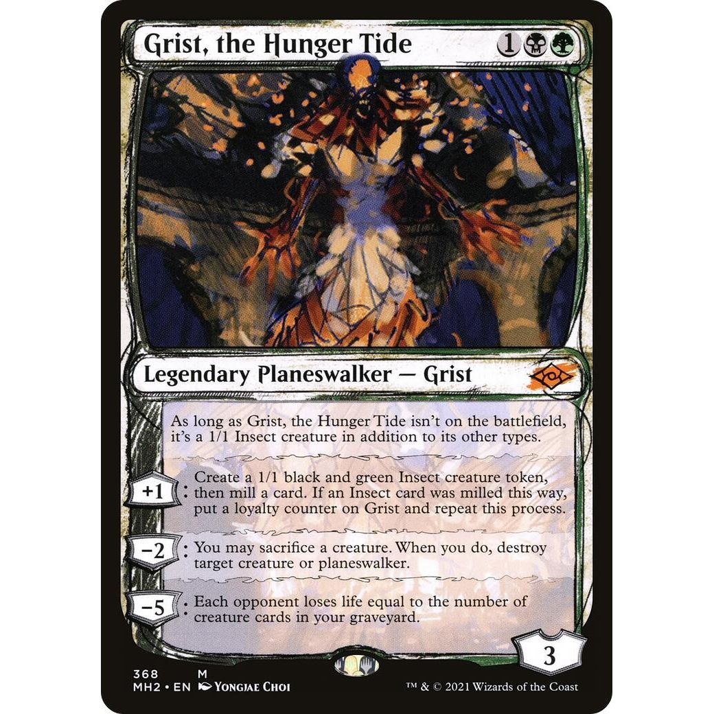Image for Grist, the Hunger Tide (Showcase) (368) (MH2) - Magic: The Gathering