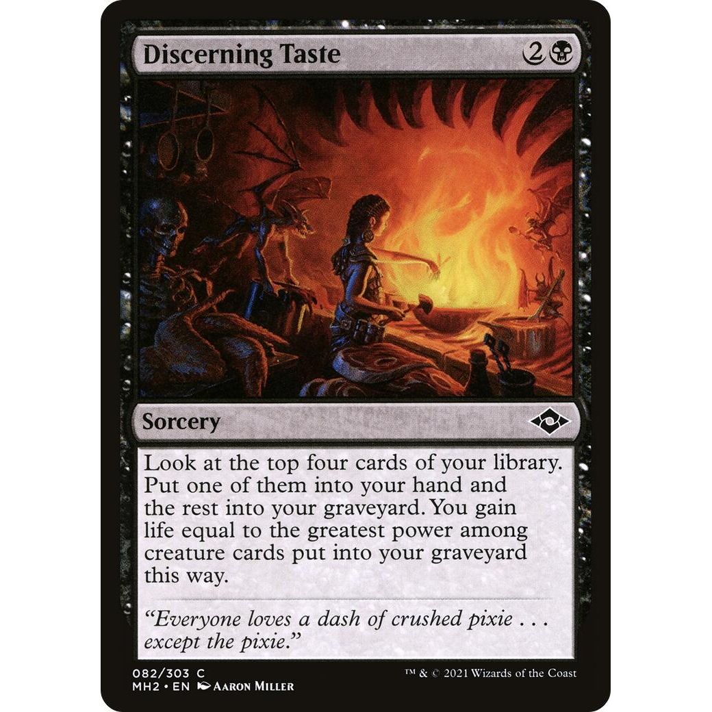 Image for Discerning Taste (82) (MH2) - Magic: The Gathering