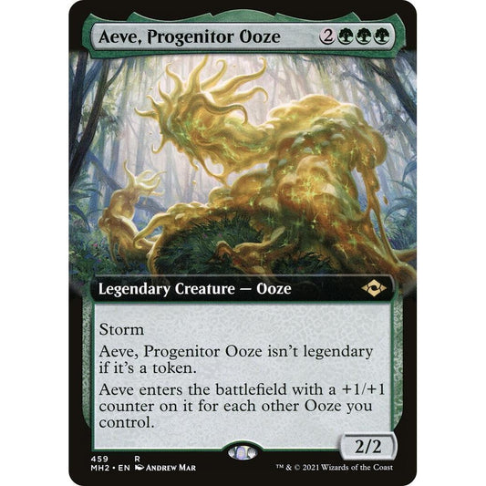 Image for Aeve, Progenitor Ooze (Extended Art) (459) (MH2) - Magic: The Gathering