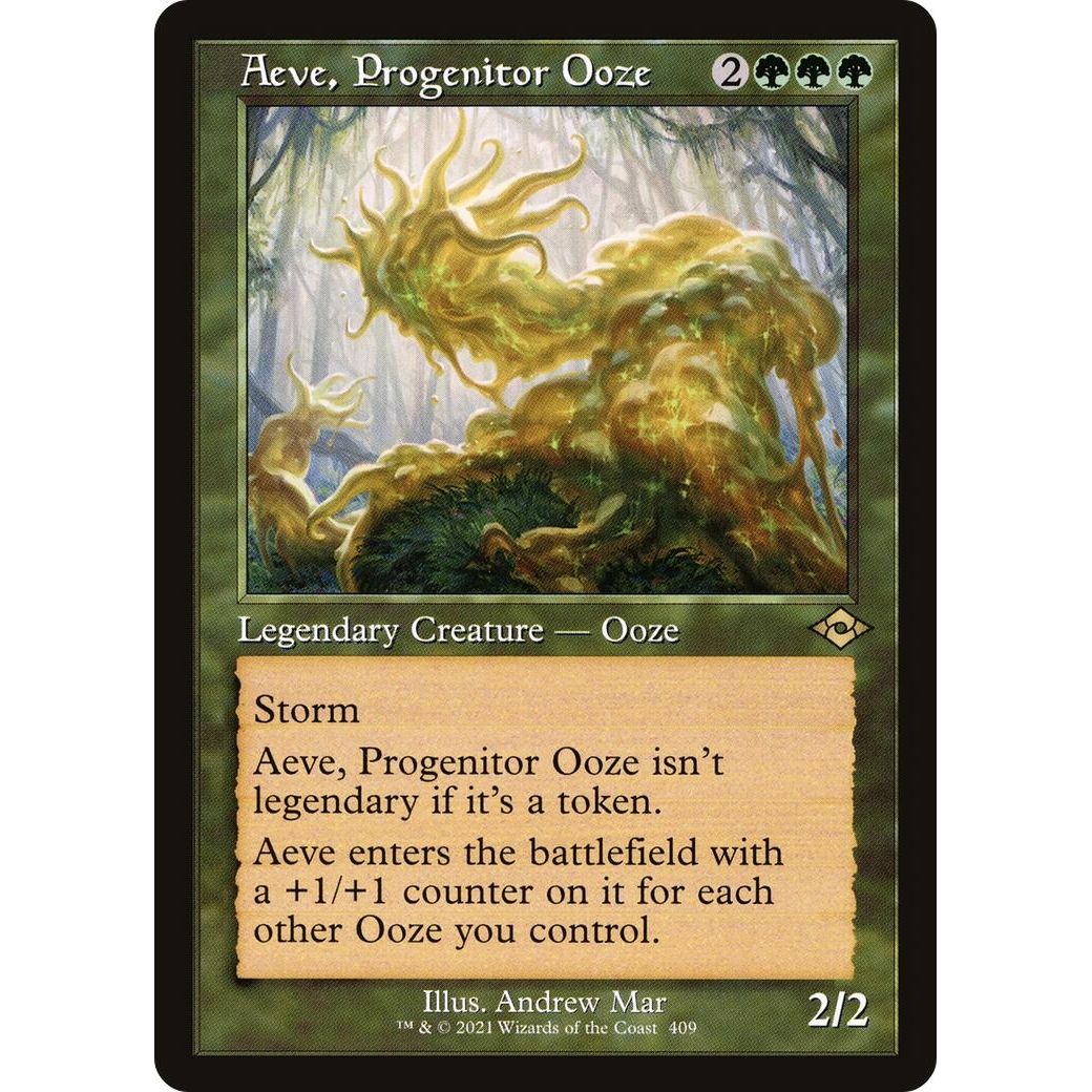 Image for Aeve, Progenitor Ooze (Retro Frame) (409) (MH2) - Magic: The Gathering