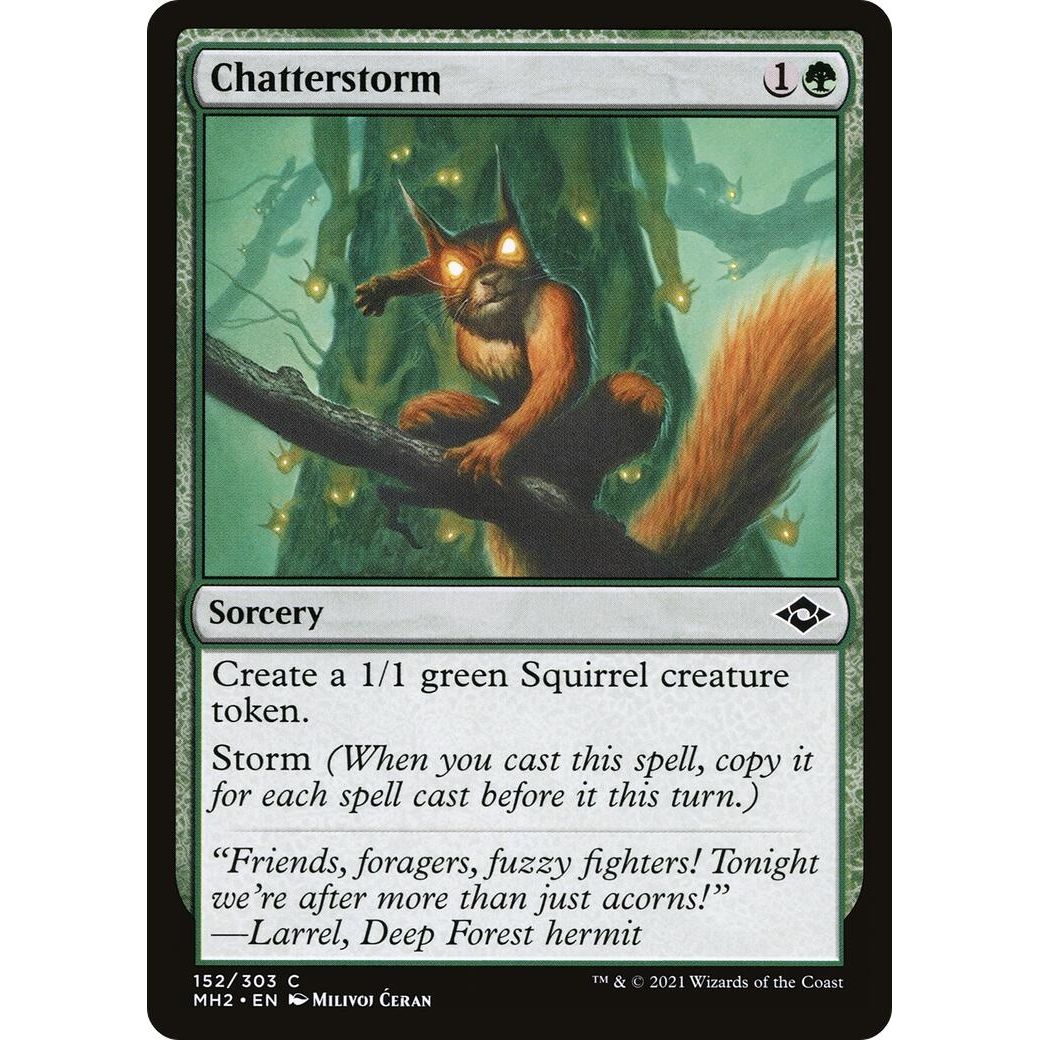 Image for Chatterstorm (152) (MH2) - Magic: The Gathering