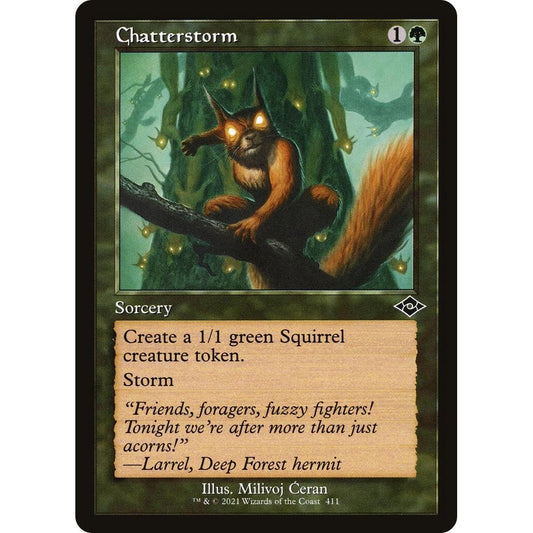 Image for Chatterstorm (Retro Frame) (411) (MH2) - Magic: The Gathering