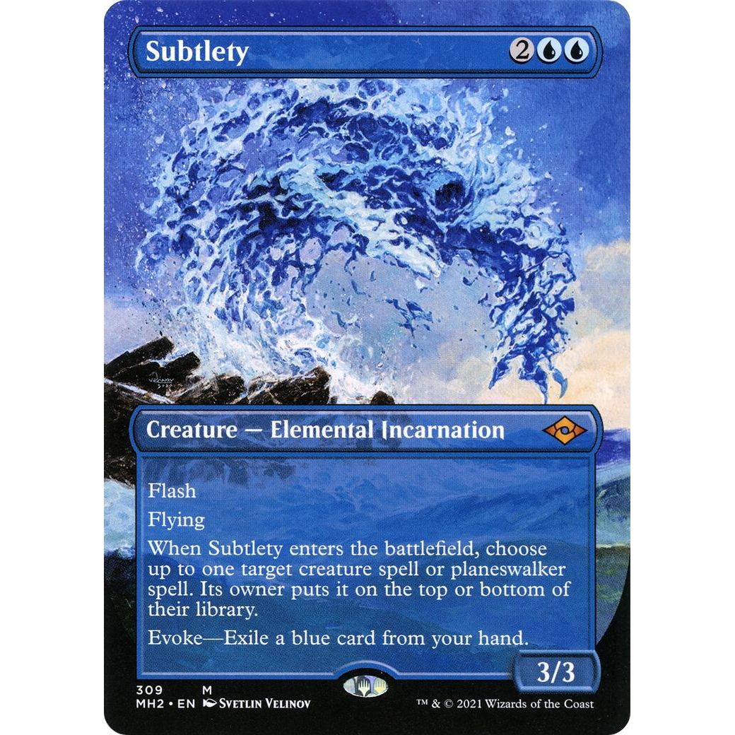Image for Subtlety (Borderless) (309) (MH2) - Magic: The Gathering