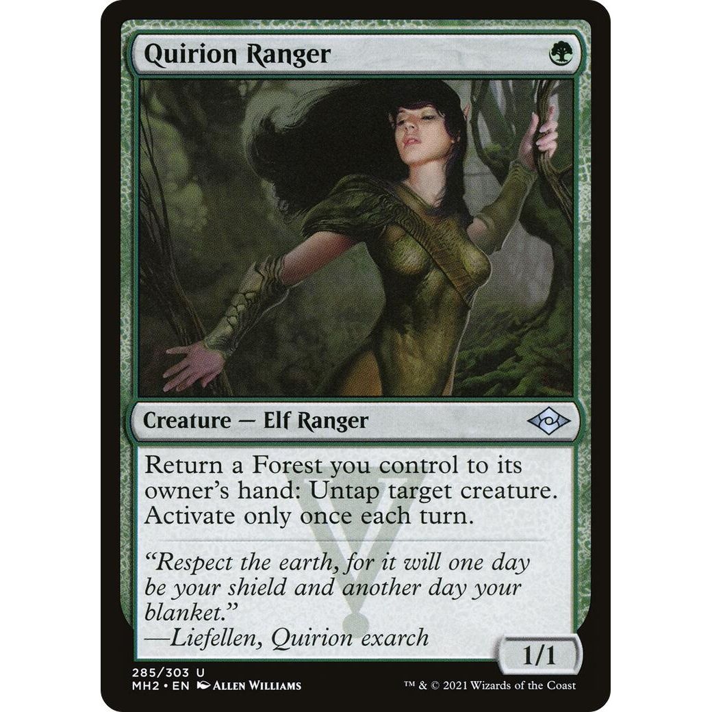 Image for Quirion Ranger (285) (MH2) - Magic: The Gathering