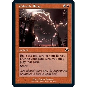 Image for Galvanic Relay (Retro Frame) (Foil Etched) (406) (MH2) - Magic: The Gathering