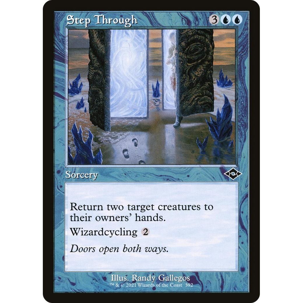 Image for Step Through (Retro Frame) (392) (MH2) - Magic: The Gathering