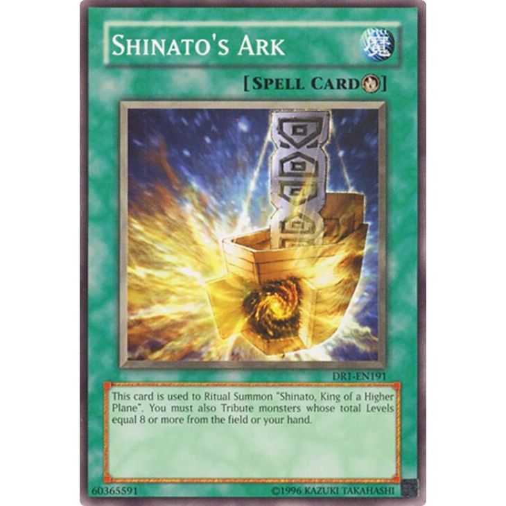 Image for Shinato's Ark (DR1-EN191) (DR1) - YuGiOh