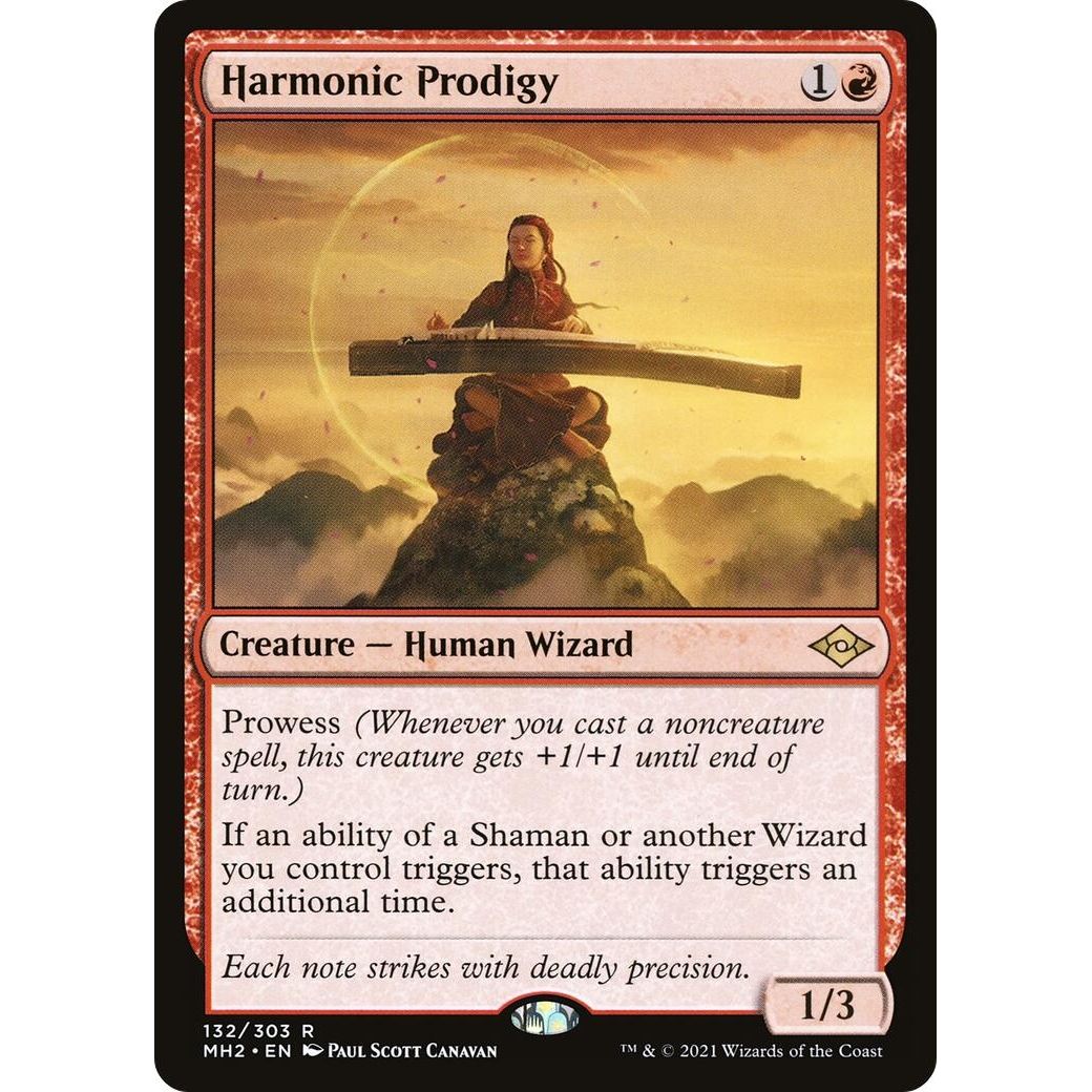 Image for Harmonic Prodigy (132) (MH2) - Magic: The Gathering