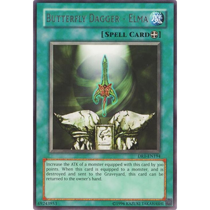 Image for Butterfly Dagger - Elma (DR1-EN194) (DR1) - YuGiOh