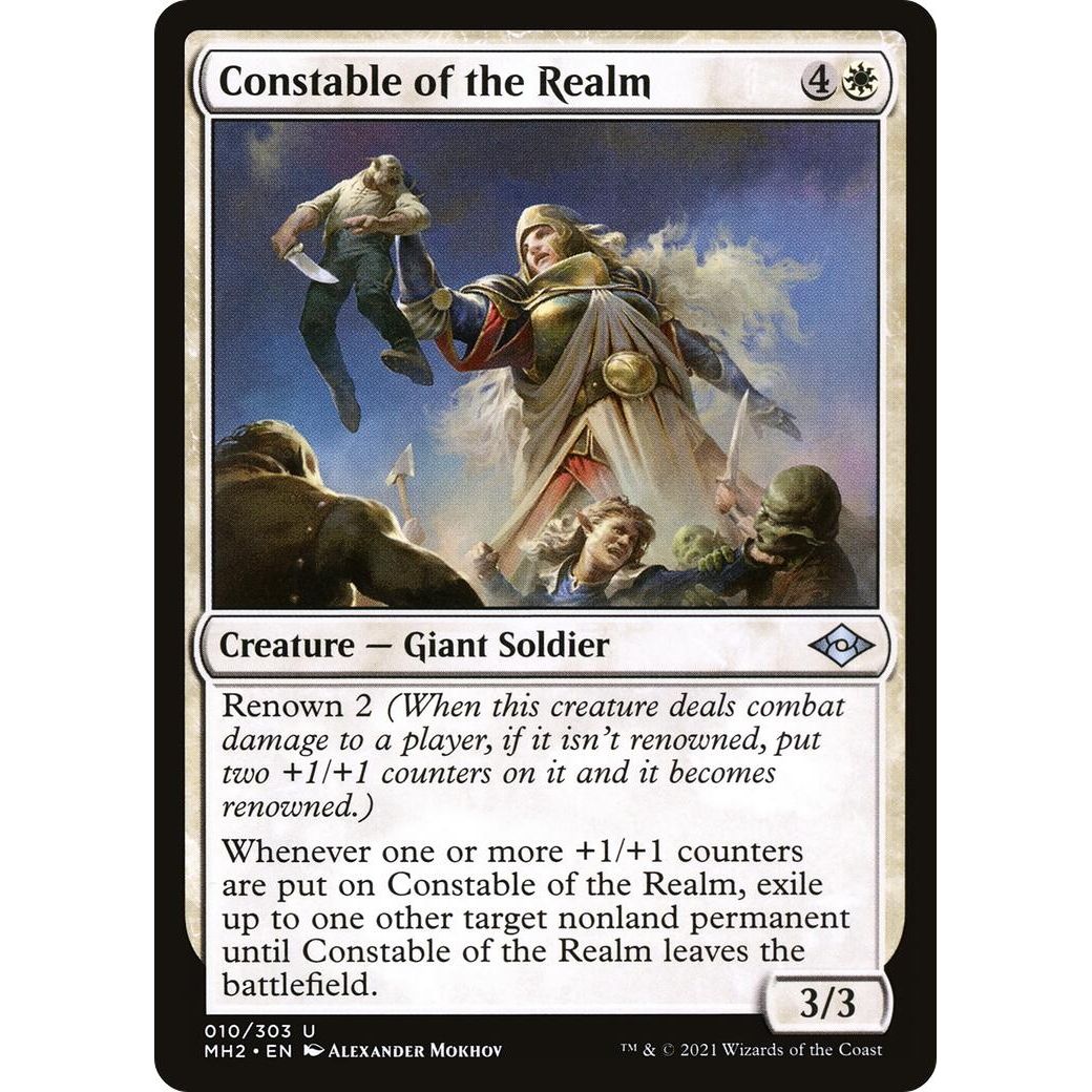 Image for Constable of the Realm (10) (MH2) - Magic: The Gathering