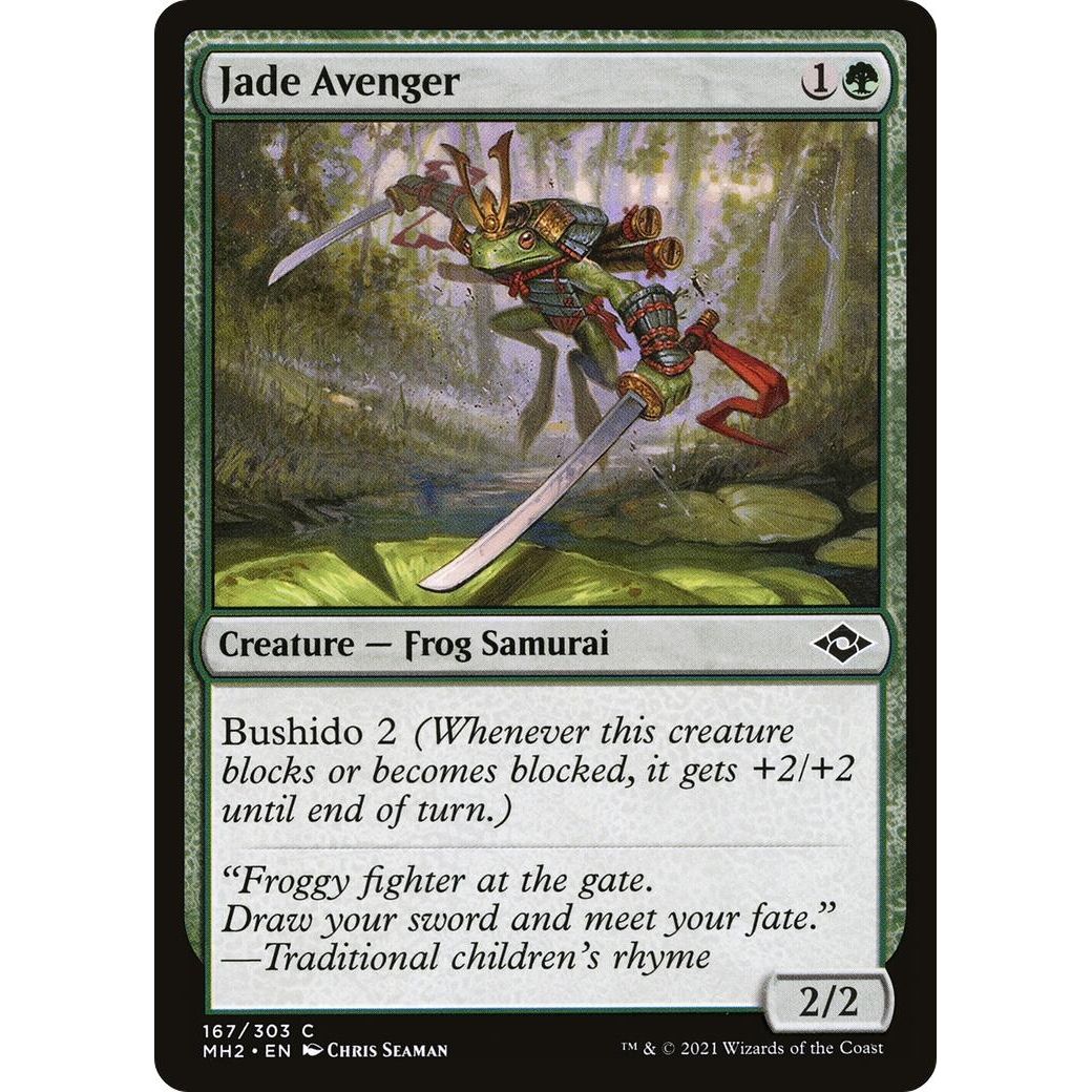 Image for Jade Avenger (167) (MH2) - Magic: The Gathering