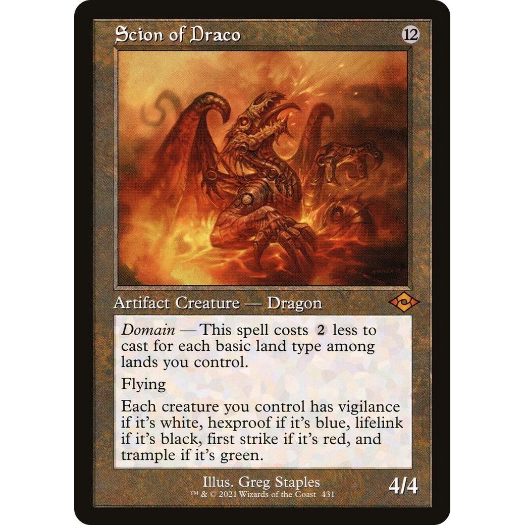 Image for Scion of Draco (Retro Frame) (431) (MH2) - Magic: The Gathering