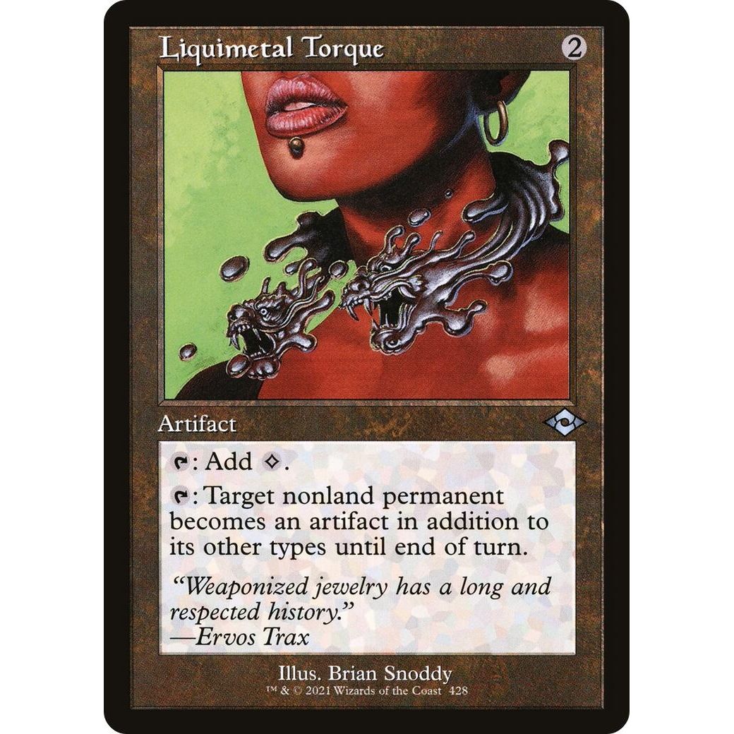 Image for Liquimetal Torque (Retro Frame) (428) (MH2) - Magic: The Gathering