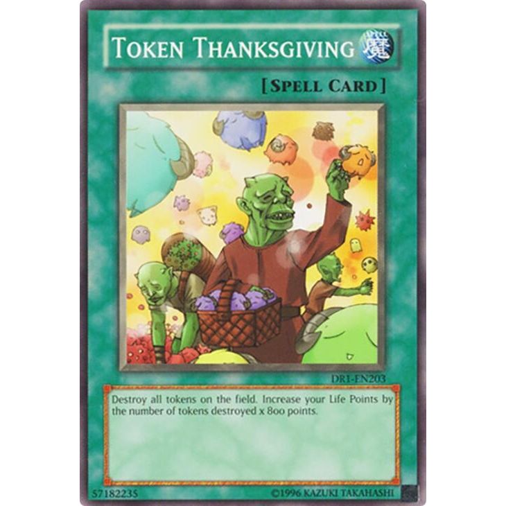 Image for Token Thanksgiving (DR1-EN203) (DR1) - YuGiOh