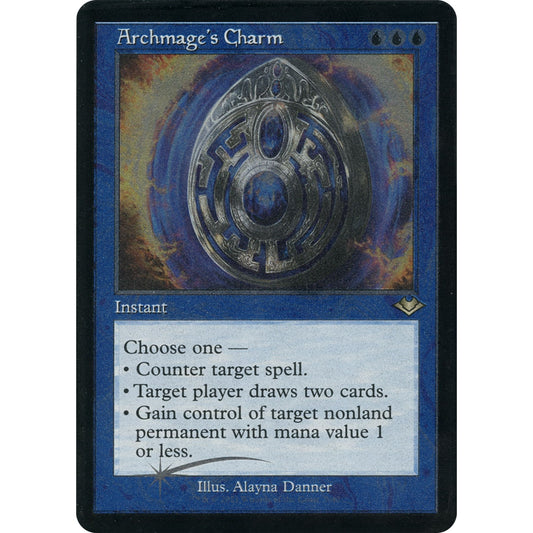 Image for Archmage's Charm (Retro Frame) (Foil Etched) (7) (MH1) - Magic: The Gathering