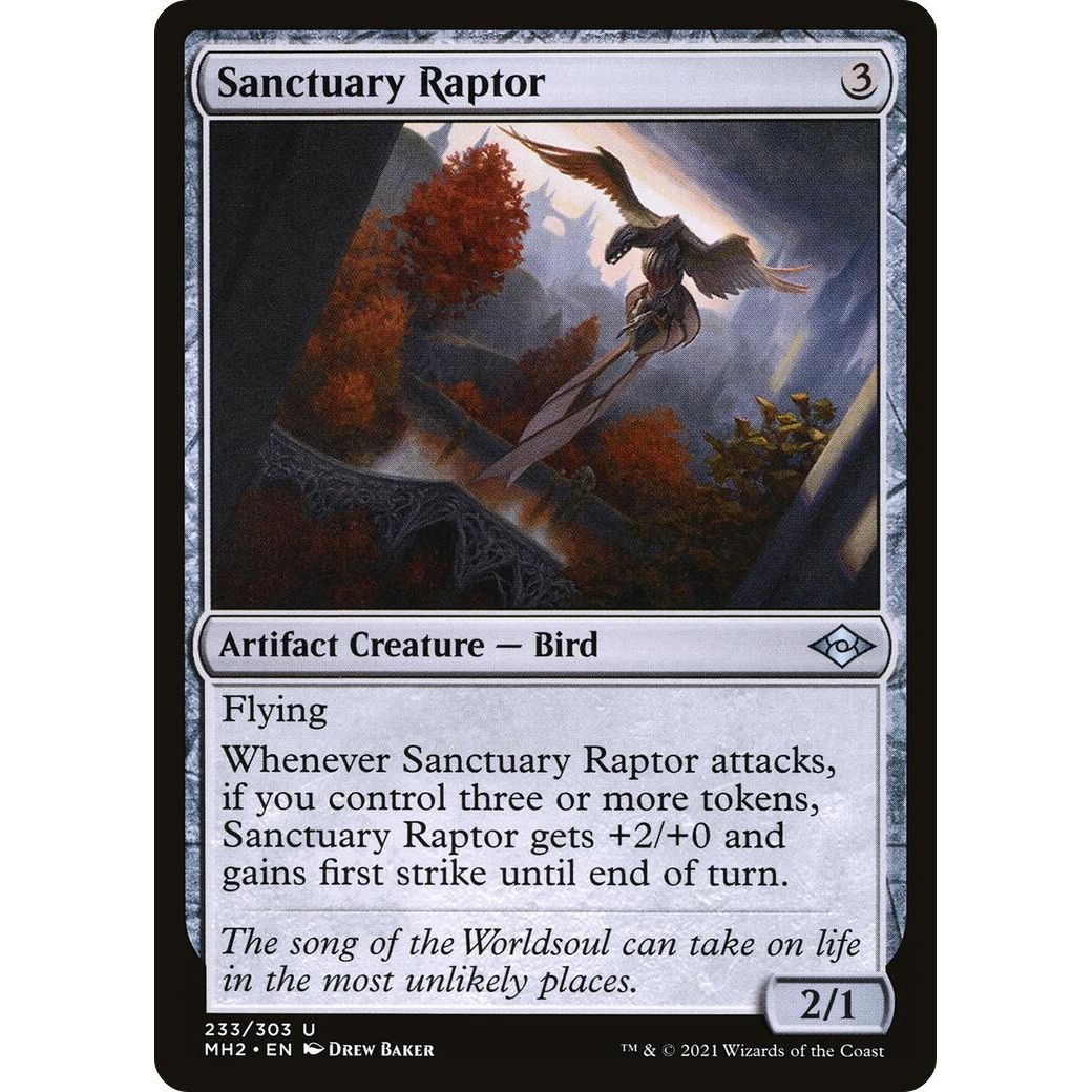 Image for Sanctuary Raptor (233) (MH2) - Magic: The Gathering