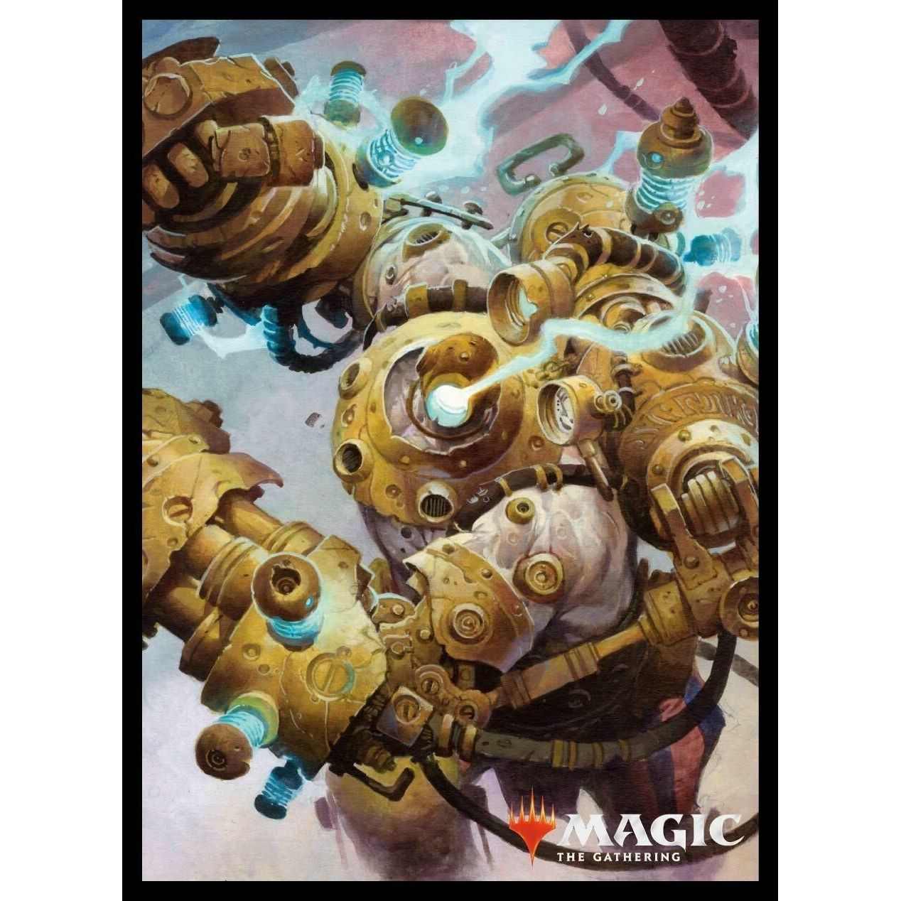 Image for Magic: The Gathering Player's Card Sleeve - Guilds of Ravnica - Piston-Fist Cyclops (80-Pack) - Card Sleeves