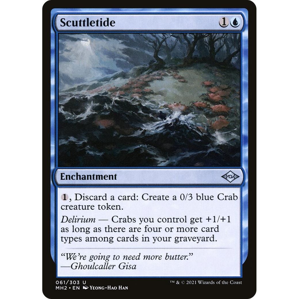 Image for Scuttletide (61) (MH2) - Magic: The Gathering