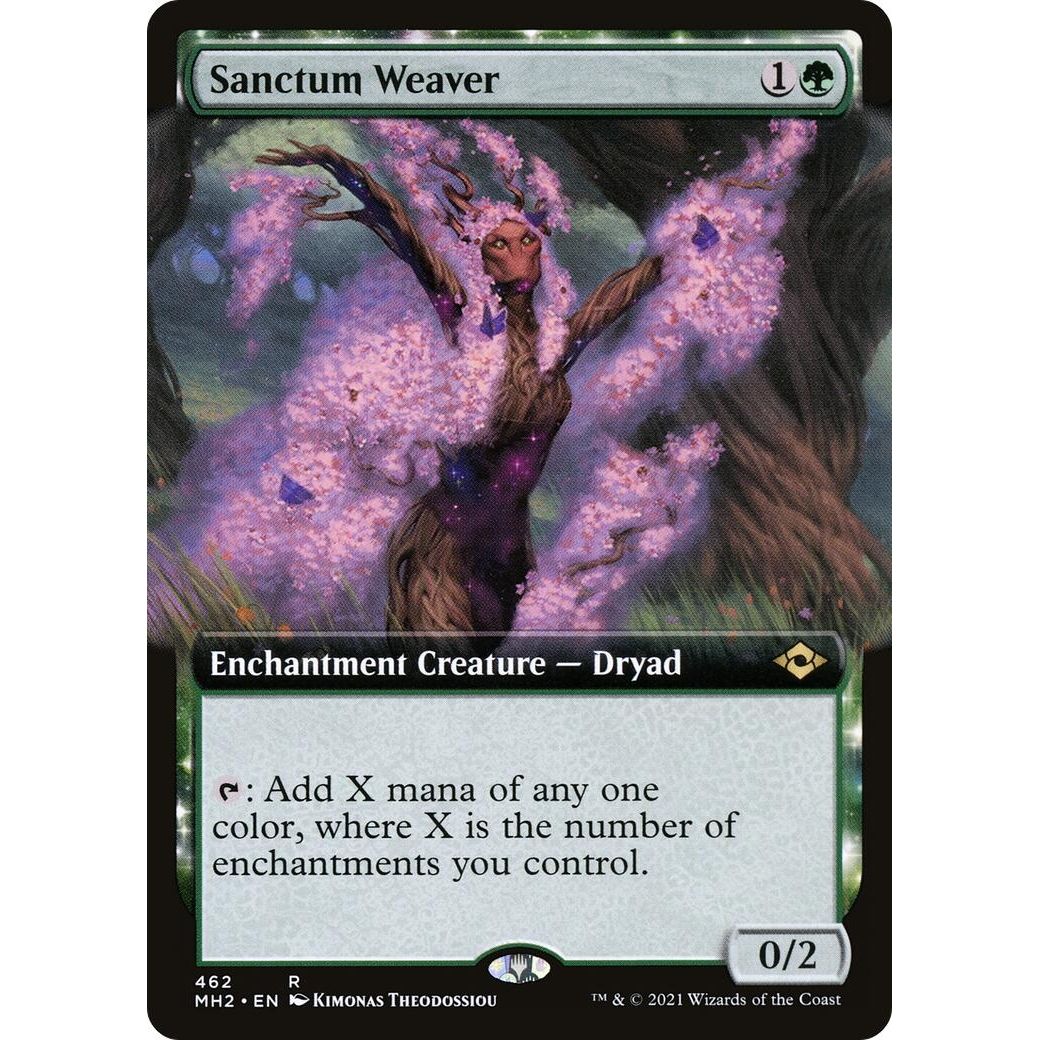 Image for Sanctum Weaver (Extended Art) (462) (MH2) - Magic: The Gathering