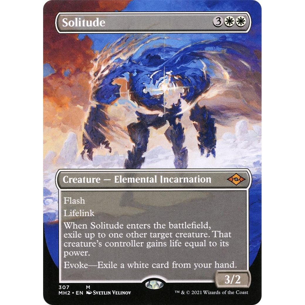 Image for Solitude (Borderless) (307) (MH2) - Magic: The Gathering