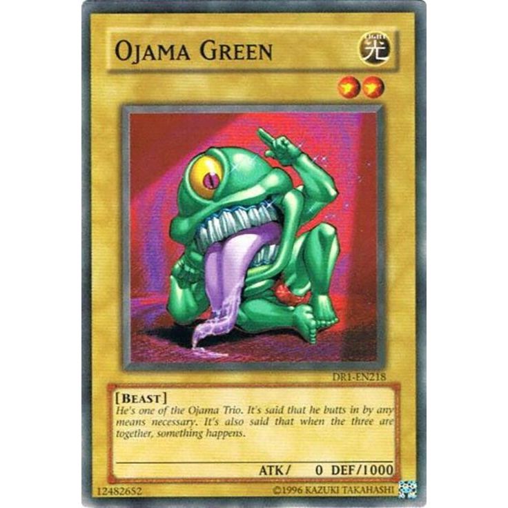 Image for Ojama Green (DR1-EN218) (DR1) - YuGiOh