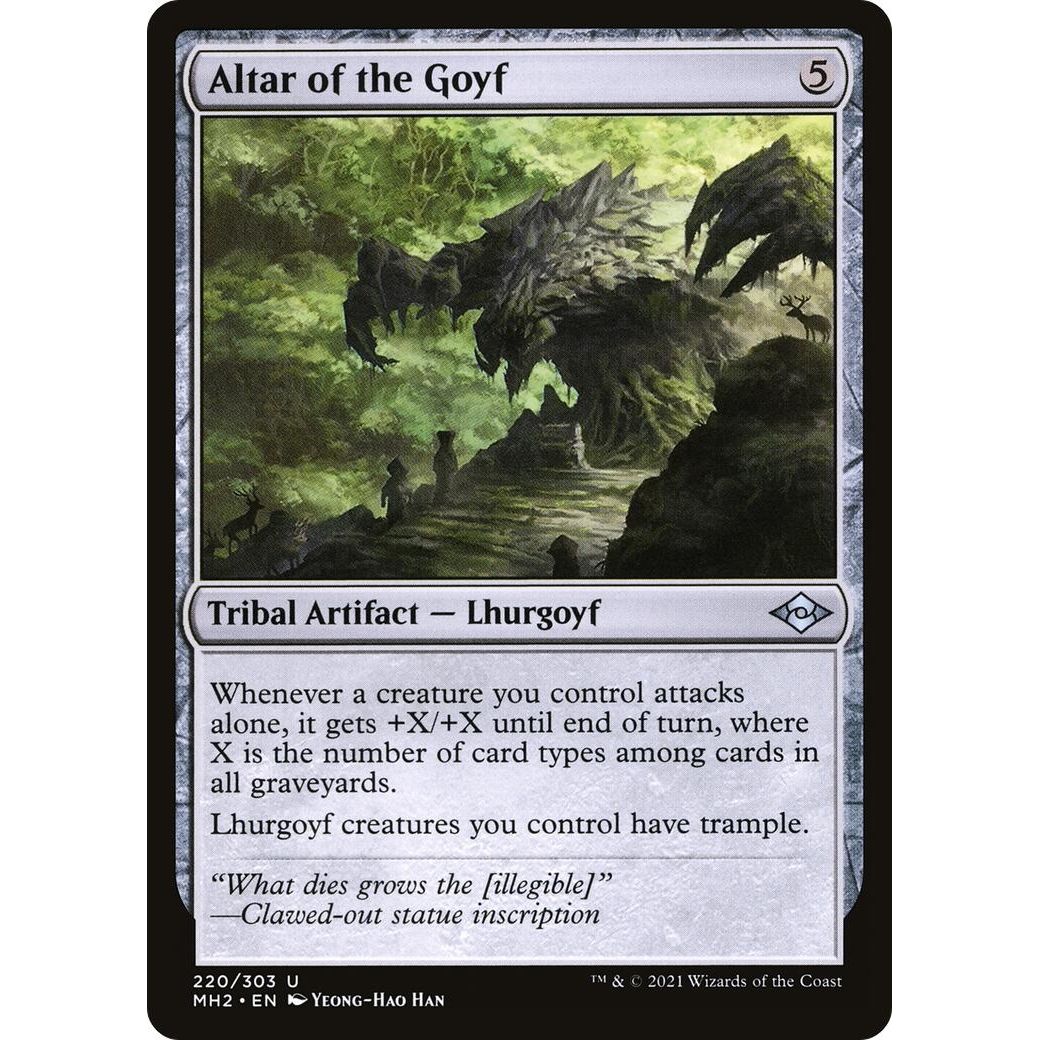 Image for Altar of the Goyf (220) (MH2) - Magic: The Gathering