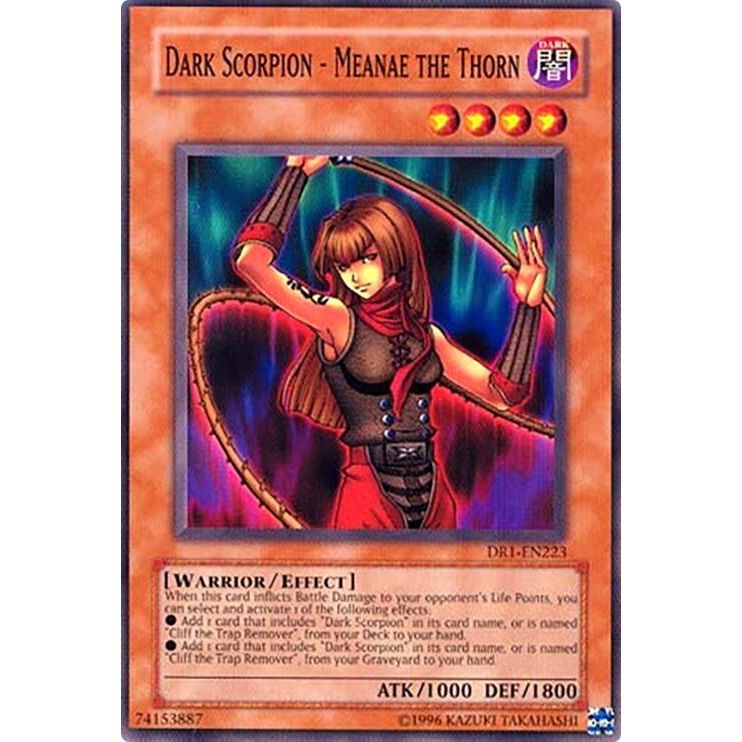 Image for Dark Scorpion - Meanae the Thorn (DR1-EN223) (DR1) - YuGiOh