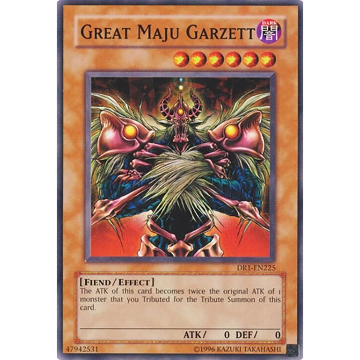 Image for Great Maju Garzett (DR1-EN225) (DR1) - YuGiOh