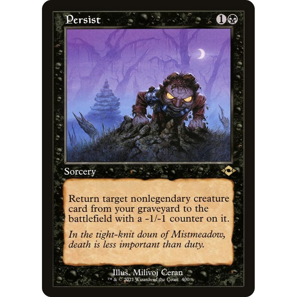 Image for Persist (Retro Frame) (400) (MH2) - Magic: The Gathering