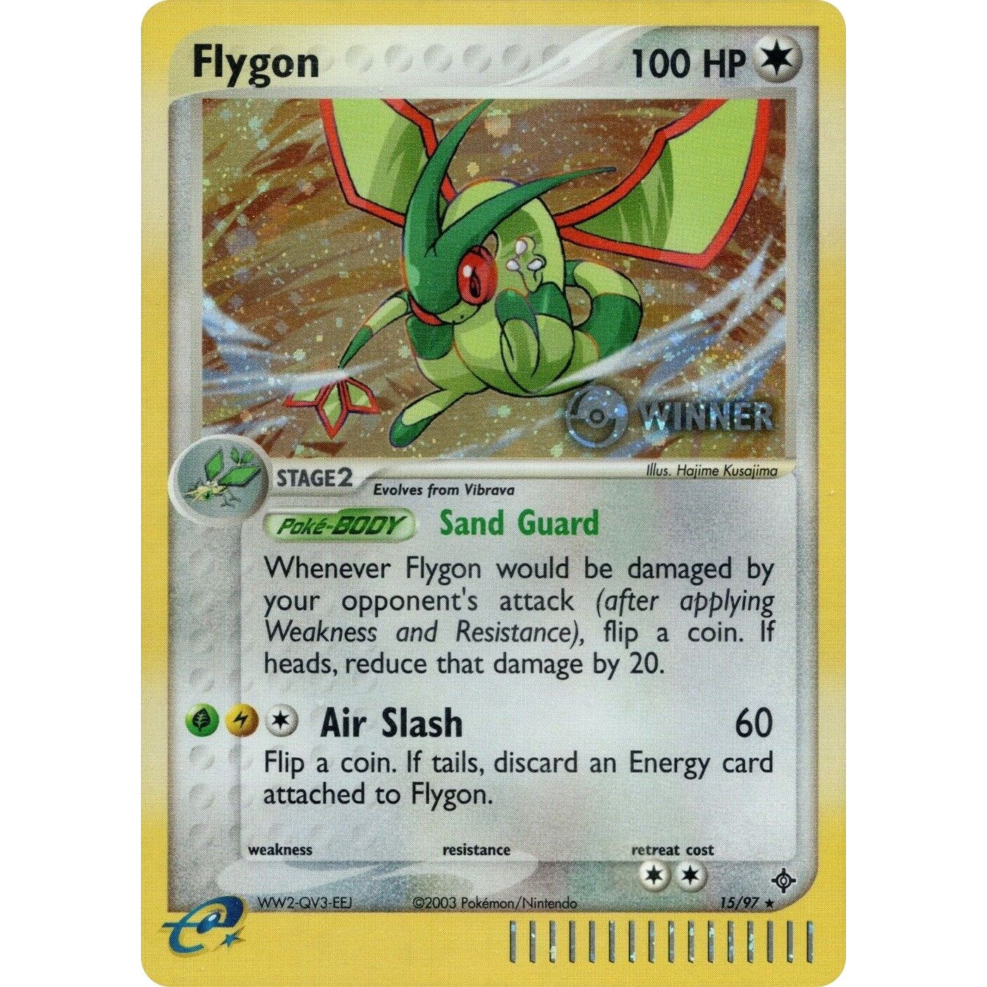Image for Flygon - 15/97 (Pokemon League) [Winner] (015/097) (PR) - Pokemon