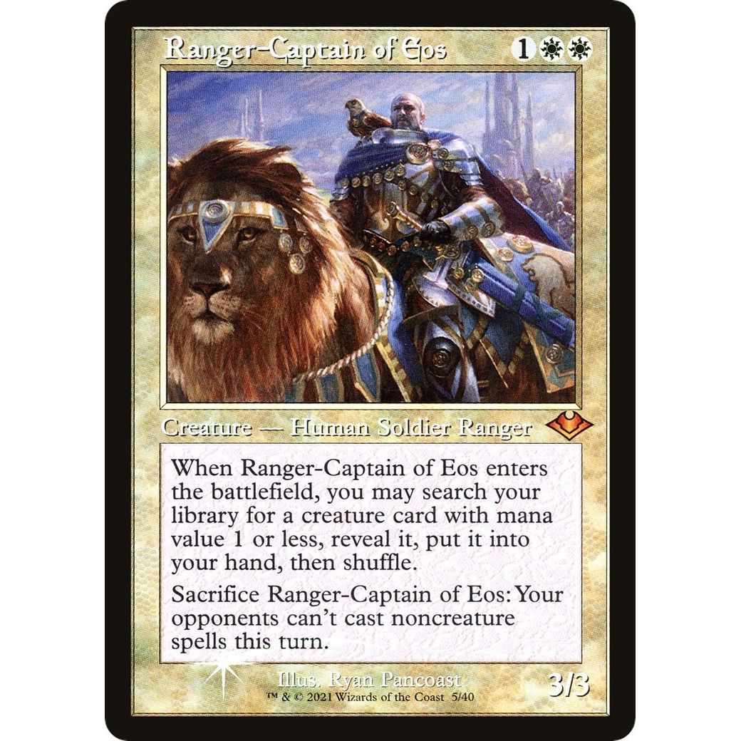 Image for Ranger-Captain of Eos (Retro Frame) (5) (MH1) - Magic: The Gathering