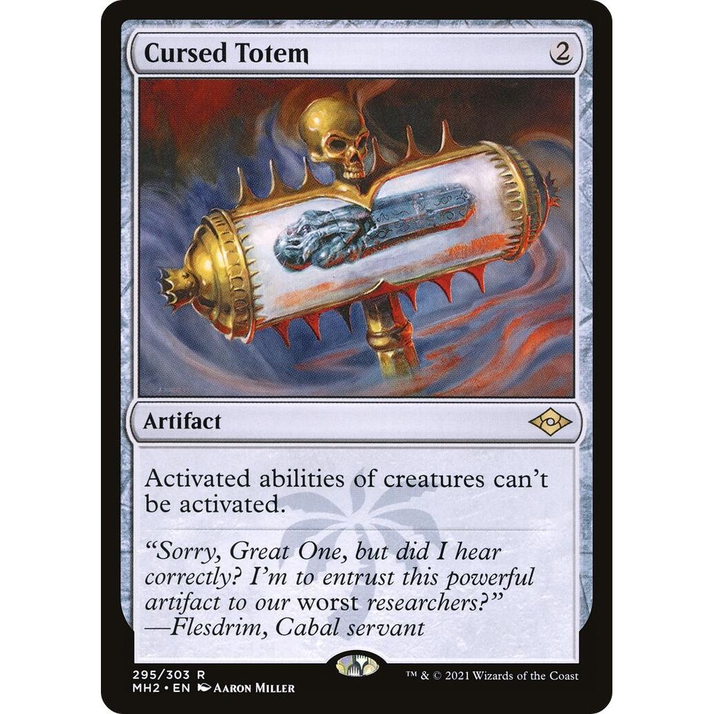 Image for Cursed Totem (295) (MH2) - Magic: The Gathering