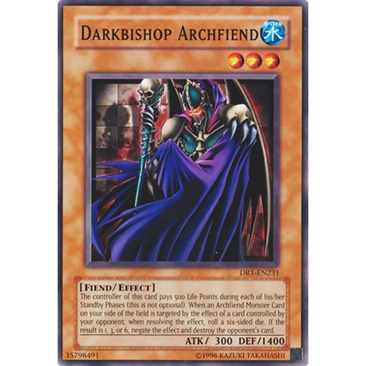 Image for Darkbishop Archfiend (DR1-EN231) (DR1) - YuGiOh