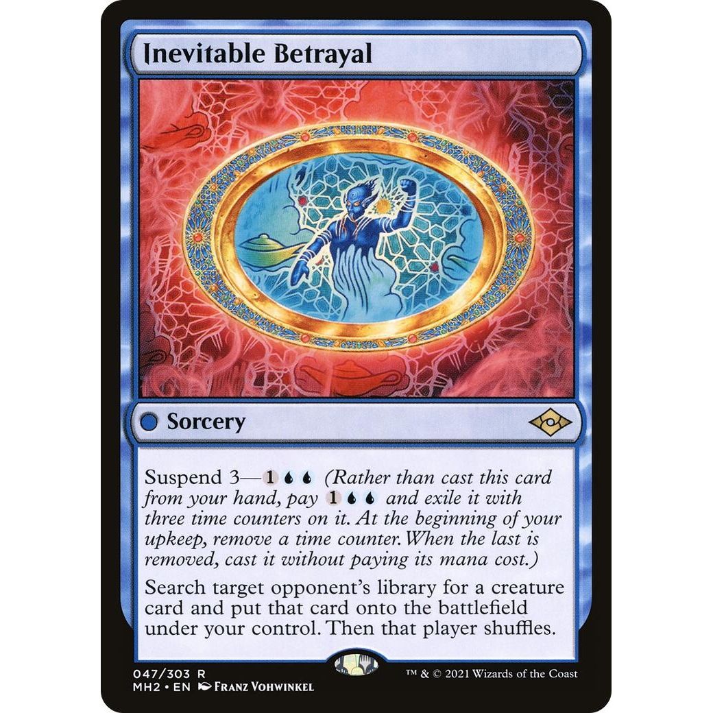 Image for Inevitable Betrayal (47) (MH2) - Magic: The Gathering