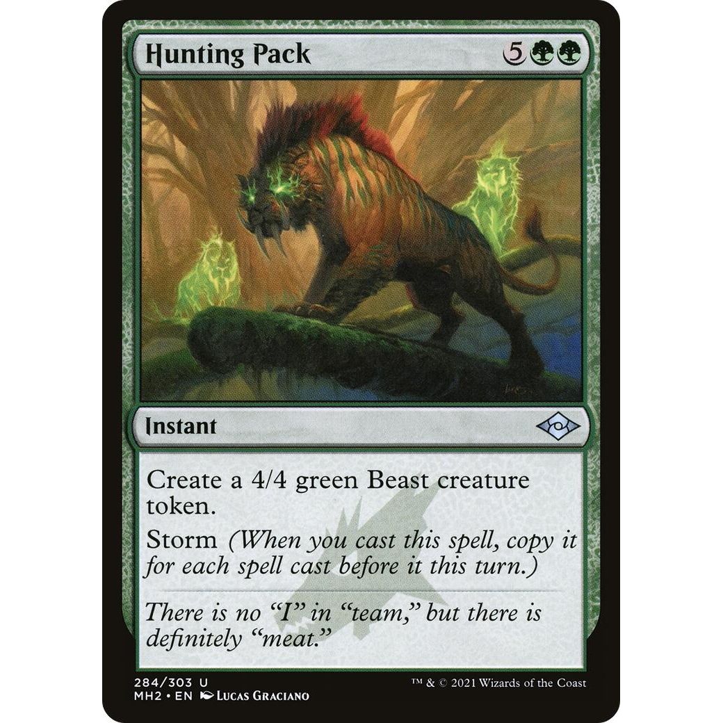 Image for Hunting Pack (284) (MH2) - Magic: The Gathering