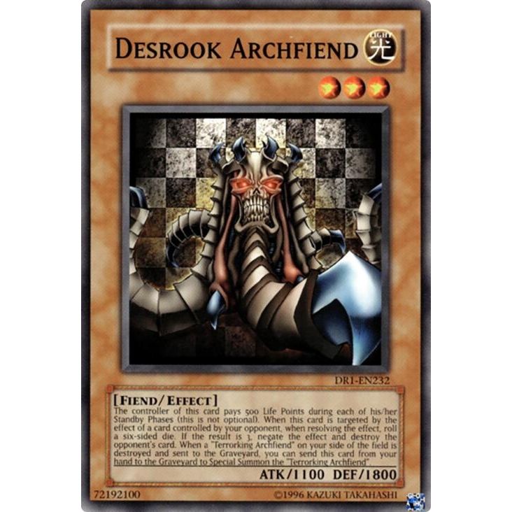Image for Desrook Archfiend (DR1-EN232) (DR1) - YuGiOh