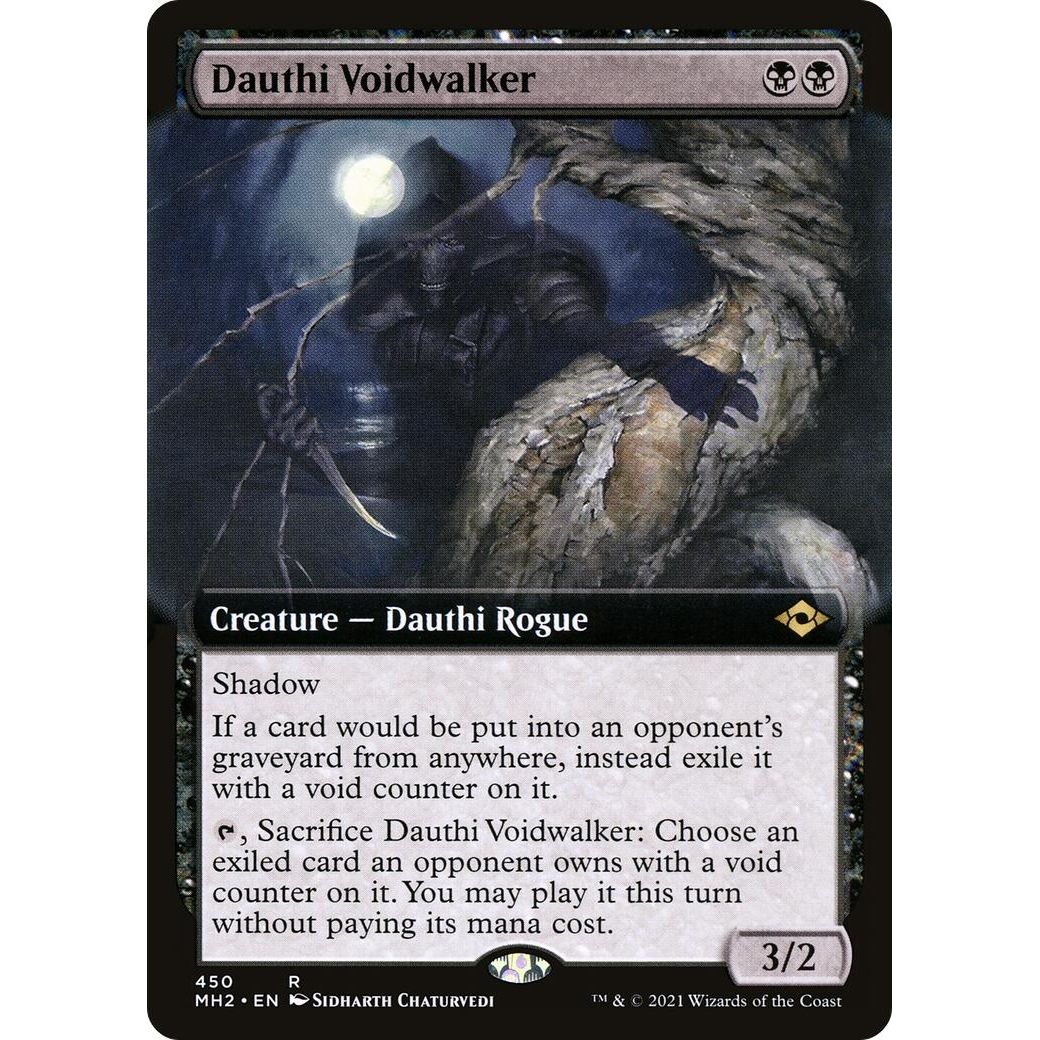 Image for Dauthi Voidwalker (Extended Art) (450) (MH2) - Magic: The Gathering