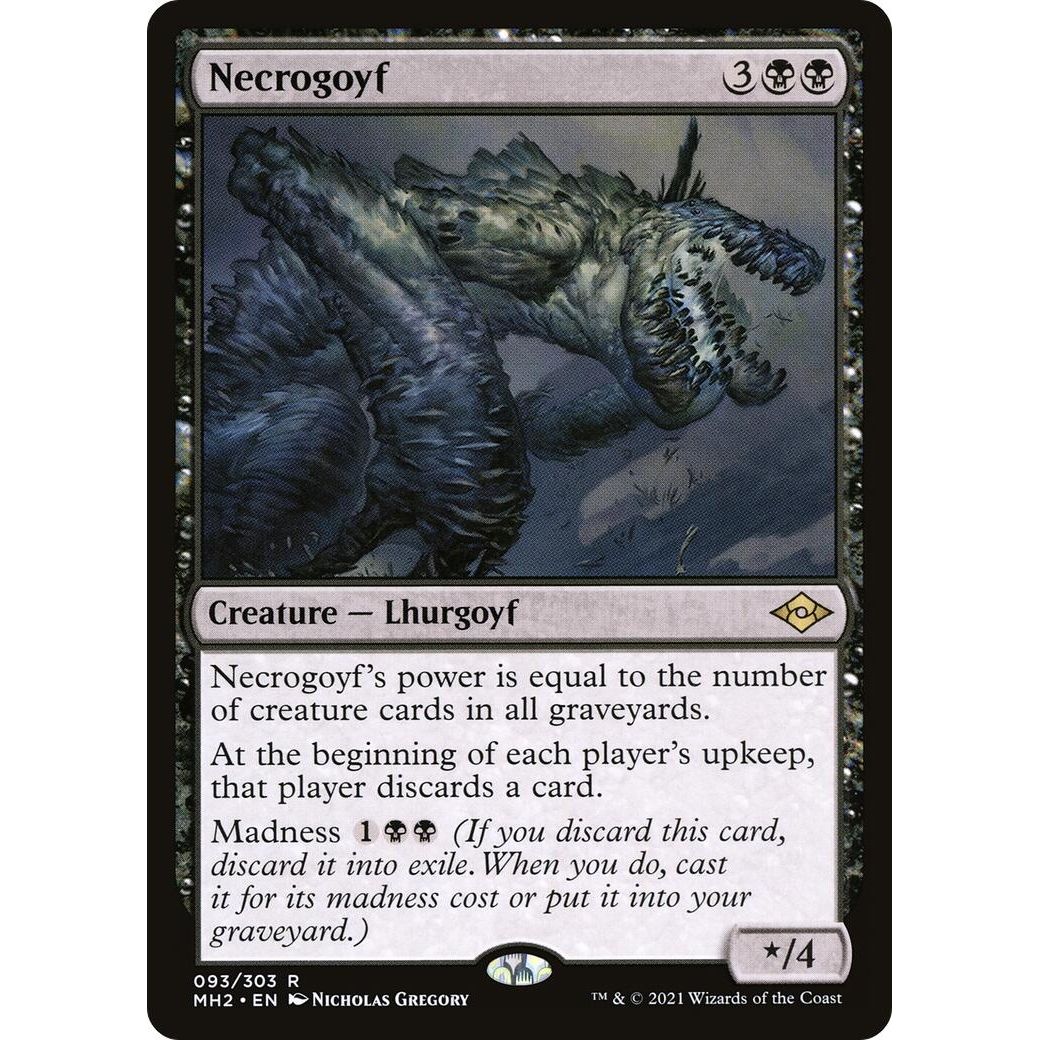 Image for Necrogoyf (93) (MH2) - Magic: The Gathering