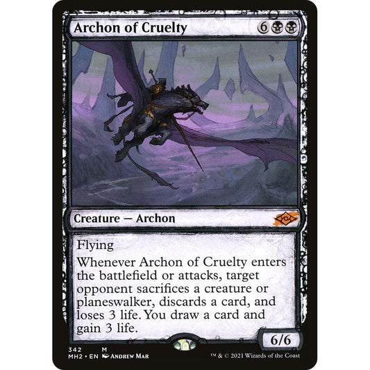 Image for Archon of Cruelty (Showcase) (342) (MH2) - Magic: The Gathering