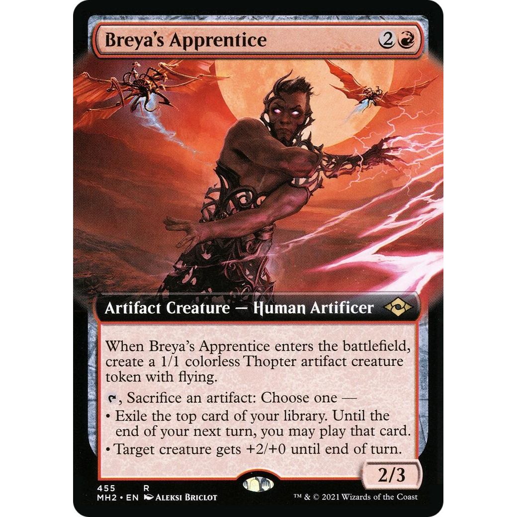 Image for Breya's Apprentice (Extended Art) (455) (MH2) - Magic: The Gathering