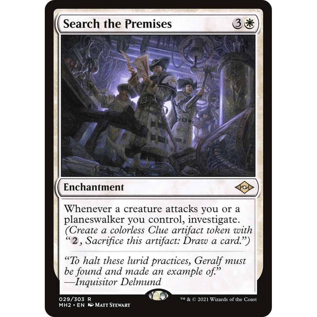 Image for Search the Premises (29) (MH2) - Magic: The Gathering