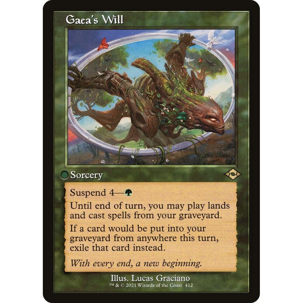 Image for Gaea's Will (Retro Frame) (412) (MH2) - Magic: The Gathering